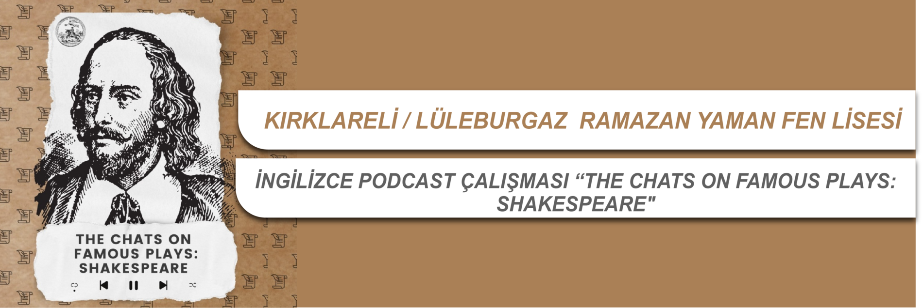 İngilizce Podcast Çalışması “The Chats on Famous Plays: Shakespeare"