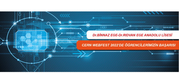 CERN Webfest 2022'de Öğrencimizin Başarısı