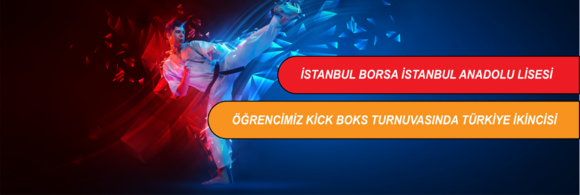 Öğrencimiz Kick Boks Turnuvasında Türkiye İkincisi Oldu