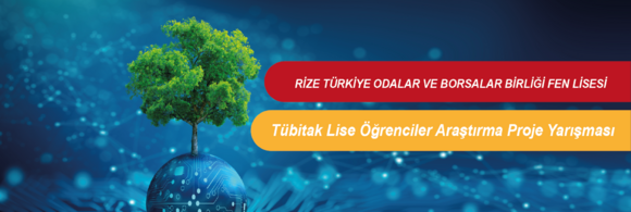 TÜBİTAK Lise Öğrenciler Araştırma Proje Yarışmasında Türkiye 3. sü Olduk.