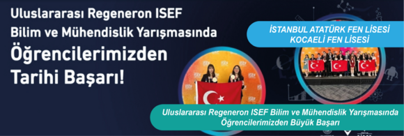 Uluslararası Regeneron ISEF Bilim ve Mühendislik Yarışmasında Öğrencimizden büyük başarı.