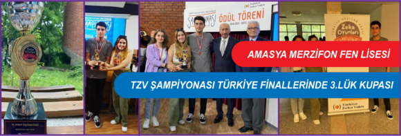 TZV Şampiyonası Türkiye Finallerinde Gelen 3.lük Kupası.