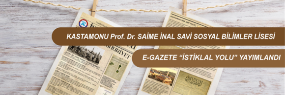 Cumhuriyetimizin 100. Yılı  E-Gazetesi “İSTİKLAL YOLU” Yayımlandı