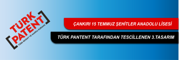 Okulumuzun Proje Tasarımı Türk Patent Kurumu Tarafından Tescillendi