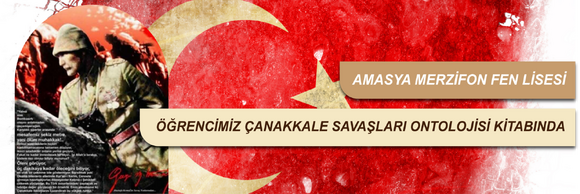 Çanakkale Savaşları Ontolojisi Kitabında Eseriyle Katılım Sağlayan Öğrencimizi Tebrik Ediyoruz