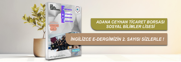 İngilizce e-Dergimizin 2. Sayısı Sizlerle...