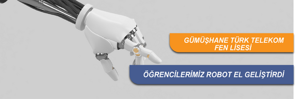 Öğrencilerimiz Ellerini Kaybedenler için Robot El Geliştirdi