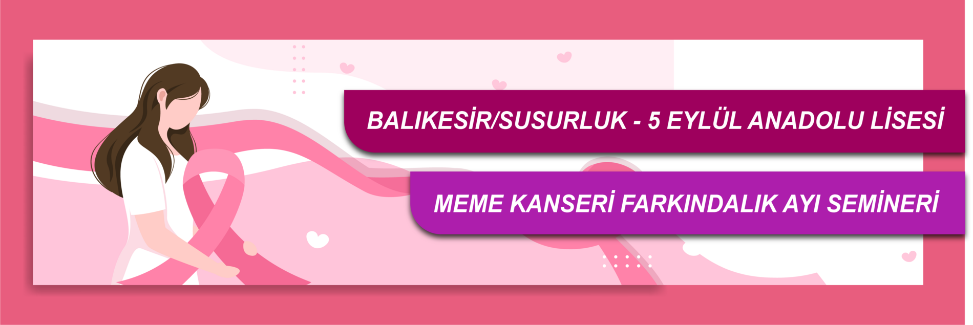 Okulumuz Öğretmenleri ve Kız Öğrencilerimizle Seminere Katıldık