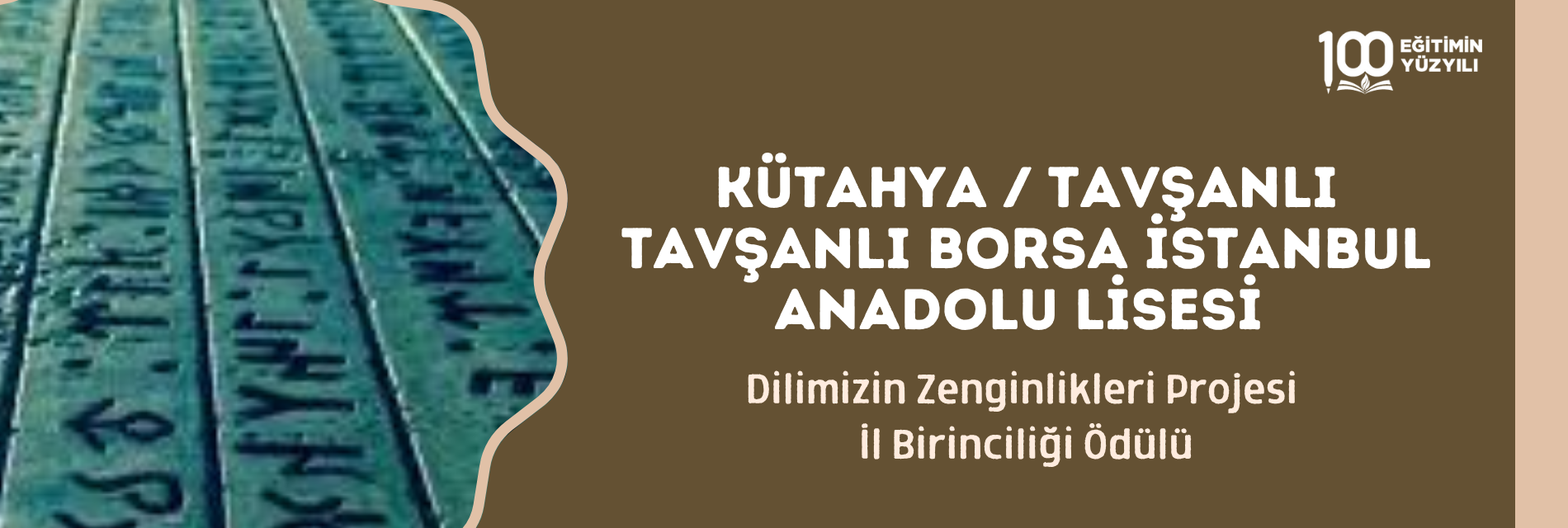 Dilimizin Zenginlikleri Projesi Afiş ve Tişört Tasarımı Yarışmasında İl Birinciliği