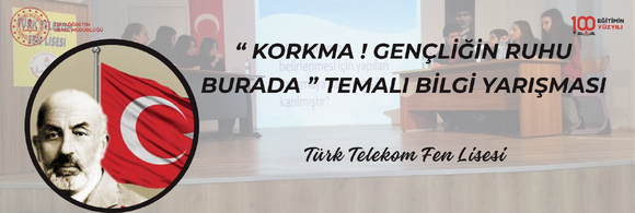 “ KORMA ! GENÇLİĞİN RUHU BURADA  ” TEMALI BİLGİ YARIŞMASI