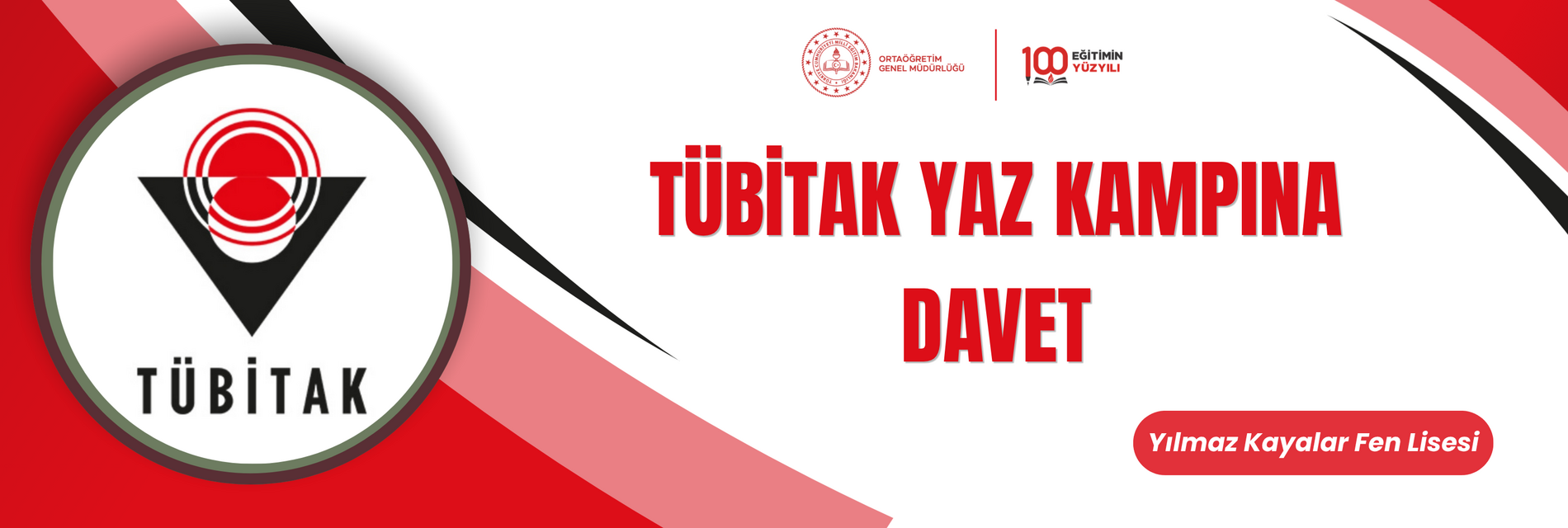TÜBİTAK YAZ KAMPINA DAVET