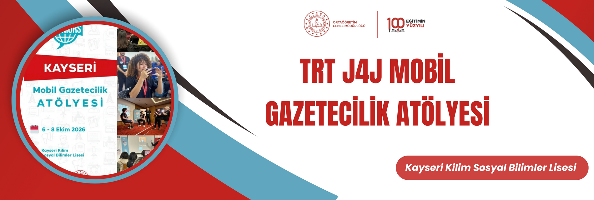 TRT J4J MOBİL GAZETECİLİK ATÖLYESİ