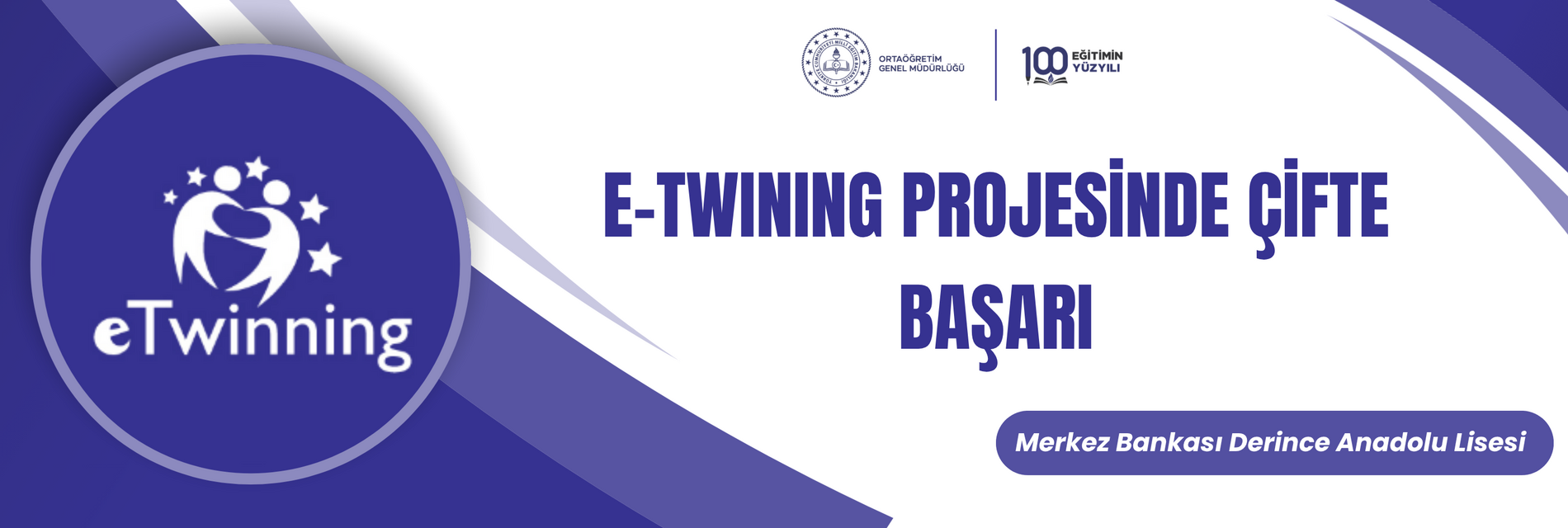 E-TWINING PROJESİNDE ÇİFTE BAŞARI